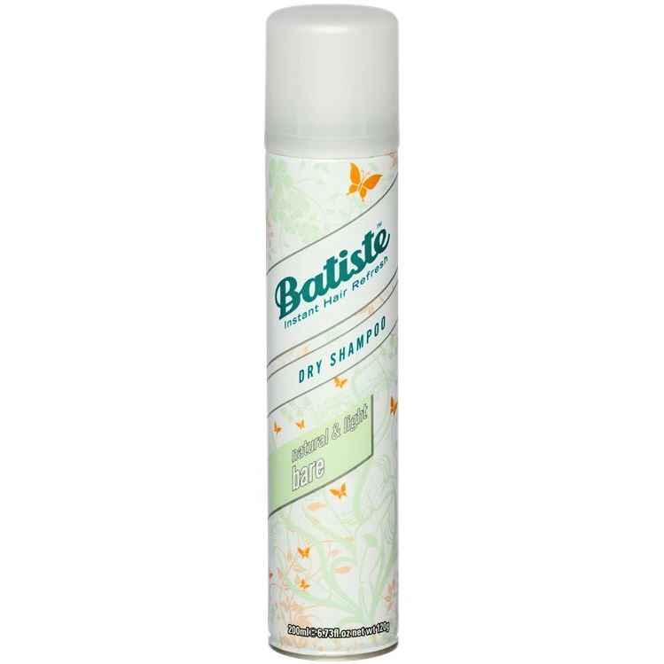Batiste Dry Shampoo Shampoo Natural & Light Bare Сухой шампунь со свежим и естественным ароматом