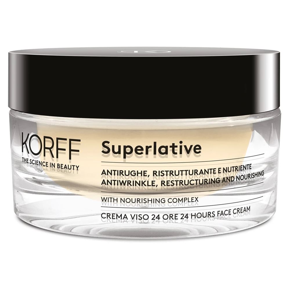 Korff Superlative Antiwrinkle, Restructuring and Nourishing 24 Hours Face Cream Суперлайтив Дневной крем против морщин