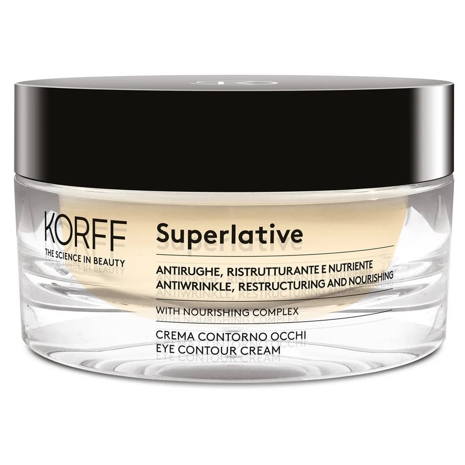 Korff Superlative Antiwrinkle, Restructuring and Nourishing Eye Contour Cream Суперлайтив Крем против морщин для контура глаз