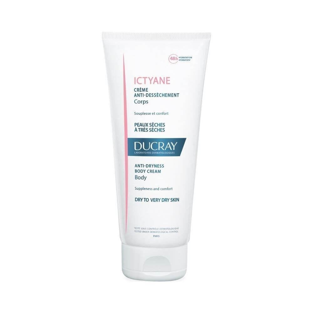 Ducray Ictyane Иктиан Смягчающий увлажняющий крем для сухой кожи Dry Skin Emollient Moisturizing Cream