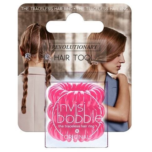 Invisibobble Резинки для волос Original Pinking Of You с подвесом Резинка для волос в упаковке с подвесом