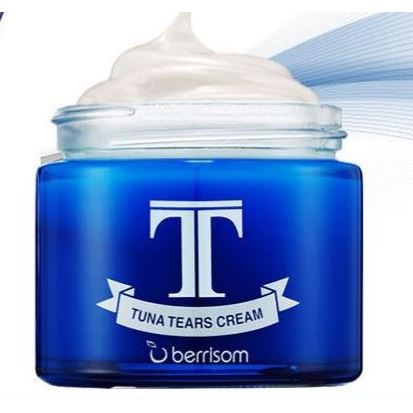 Berrisom Face Care Tuna Tears Cream Увлажняющий антивозрастной крем Слеза тунца
