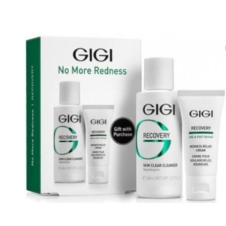 GiGi Recovery  No More Redness Set Дорожный набор для чувствительной и поврежденной кожи