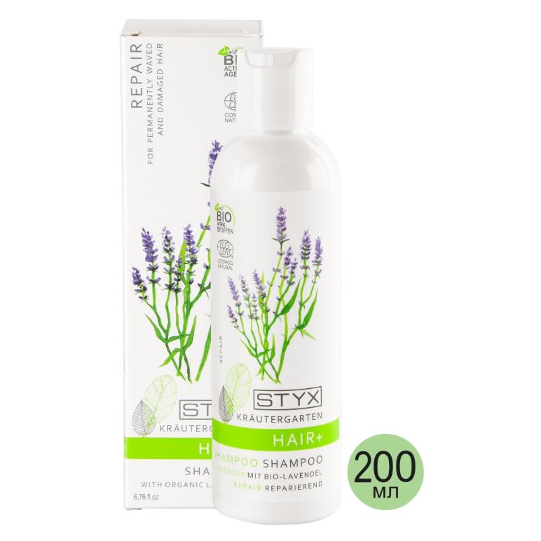 STYX Cерия "Травяной сад" Шампунь Био Лаванда Shampoo Mit Bio-Lavander