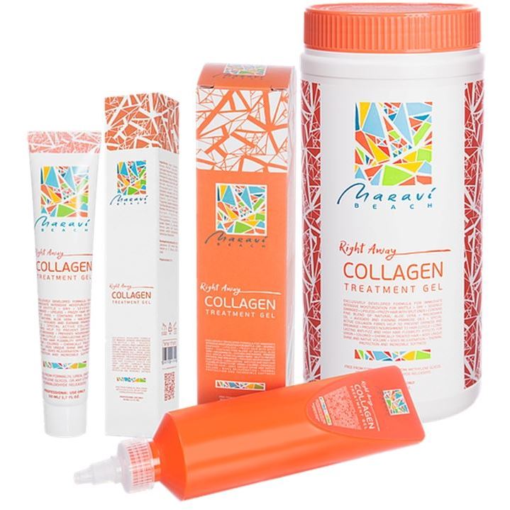 Maravi Beach Collagen Collagen Treatment Gel Гель "Коллаген" для интенсивного увлажнения и питания волос