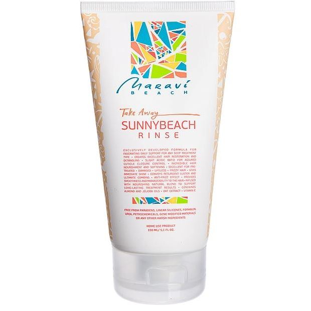 Maravi Beach Take Away Take Away Sunnybeach Rinse Кондиционер-маска "Саннибич" для глубокой очистки волос перед процедурами
