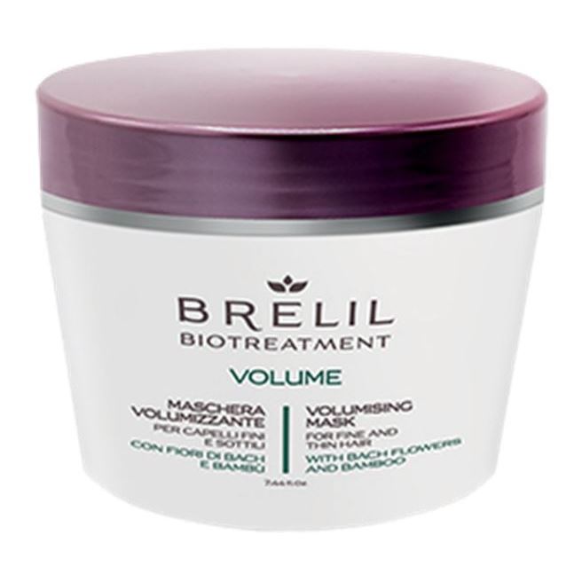 Brelil Professional Bio Treatment Volume Volumizing Mask For Fine Or Weakened Hair Маска для создания объема