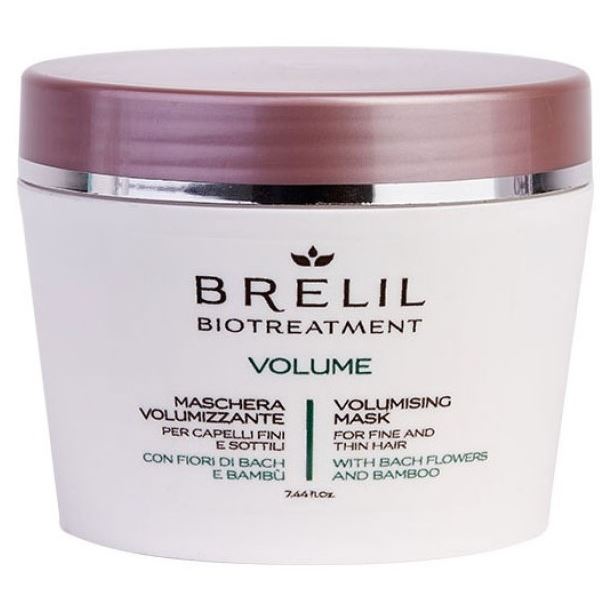 Brelil Professional Bio Treatment Volume Volumizing Mask For Fine Or Weakened Hair Маска для создания объема