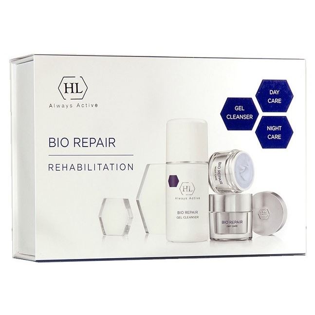 Holy Land Bio Repair Bio Repаir Kit Набор: гель для бережного очищения кожи, крем дневной защитный, крем ночной