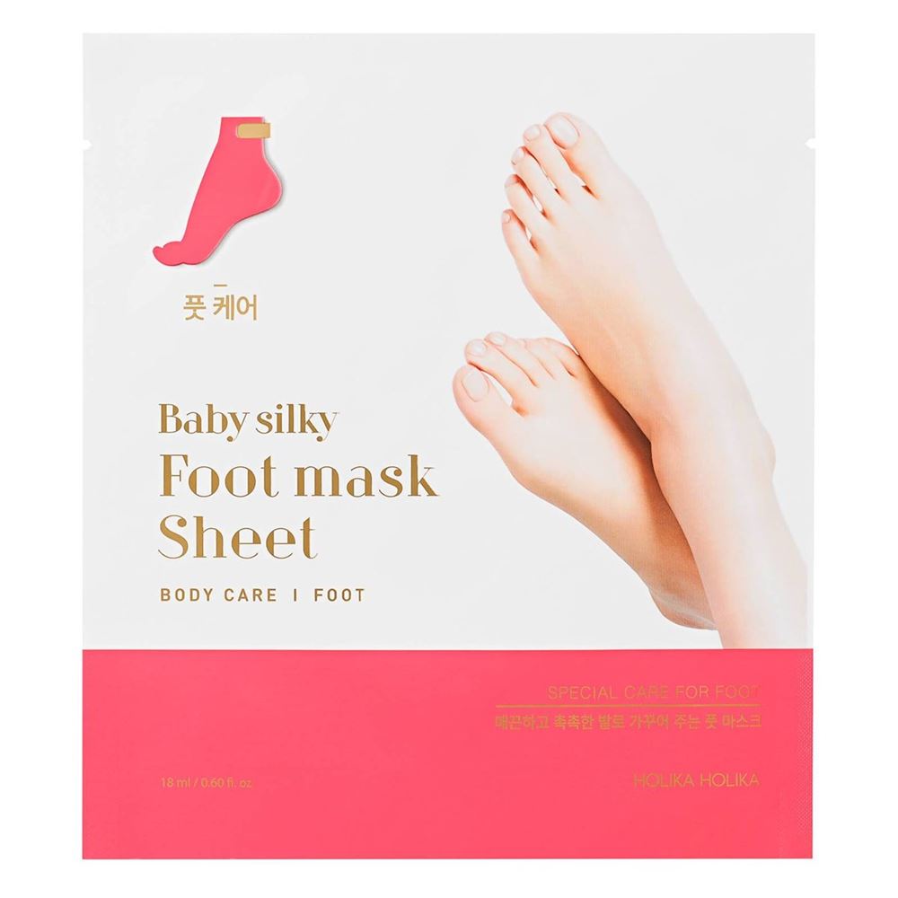 Holika Holika Hand & Feet Care Baby Silky Foot Mask Sheet AD Маска тканевая для ног, увлажняющая