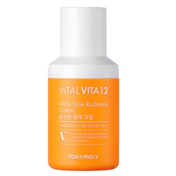 Tony Moly Face Care Vital Vita 12 Synergy All In One Radiance Cream Крем для лица осветляющий