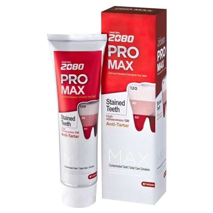 KeraSys Dental Clinic  Pro Max Stained Teeth 2080 Зубная паста "Максимальная защита"