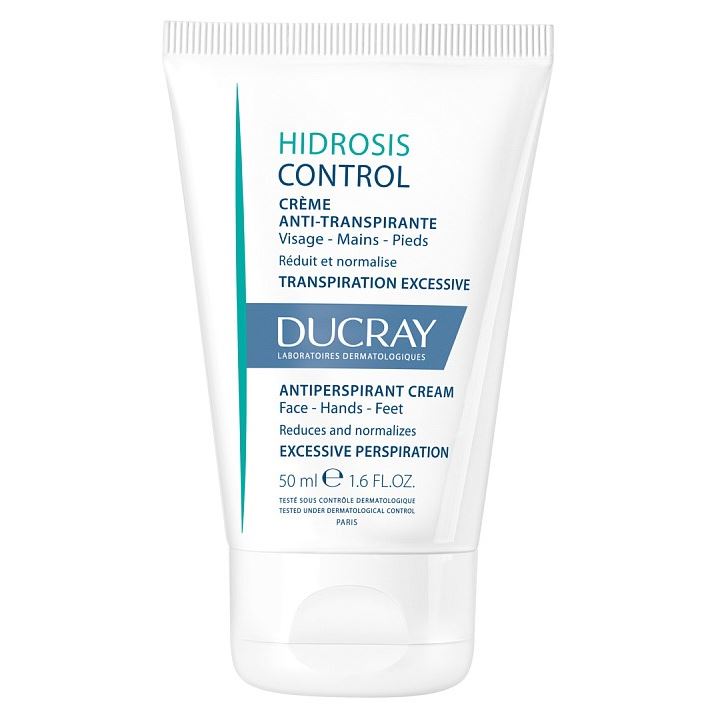 Ducray Hydrosis Antiperspirant Cream Hands & Feet Дезодорант-крем для рук и ног, регулирующий избыточное потоотделение