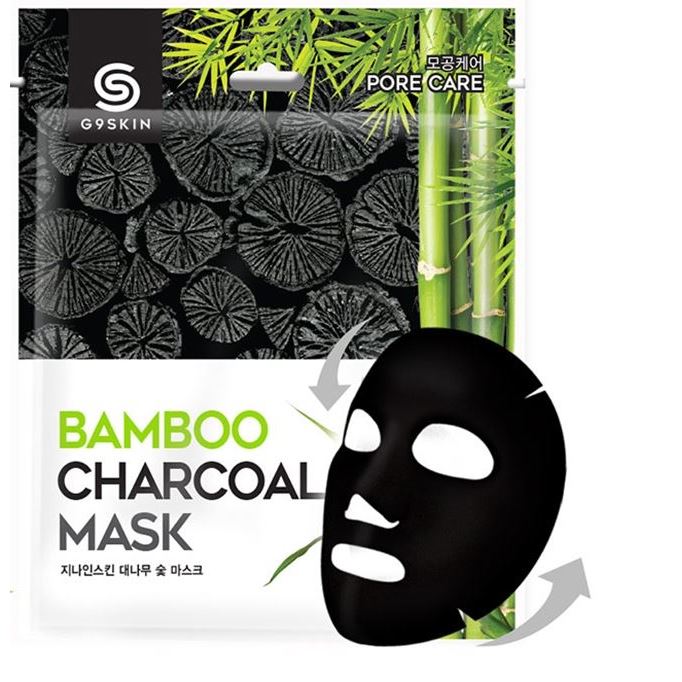 Berrisom Face Care G9 SKIN Bamboo Charcoal Mask Маска для лица тканевая с бамбуковым углем