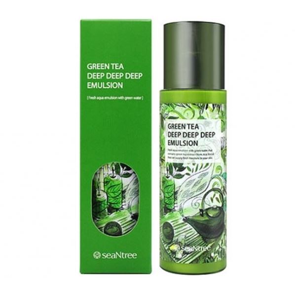 SeaNtree Face&Body Care Green Tea Deep Deep Deep Emulsion Эмульсия для лица увлажняющая с экстрактом зеленого чая