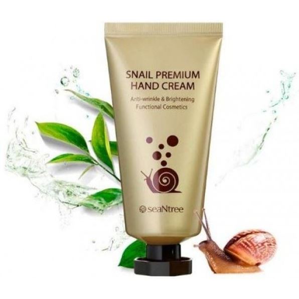 SeaNtree Face&Body Care Snail Premium Hand Cream Крем для рук улиточный
