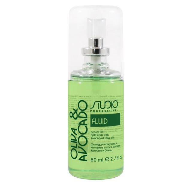 Kapous Professional Studio Oliva & Avocado Fluid  Флюид для секущихся кончиков волос с маслами Авокадо и Оливы