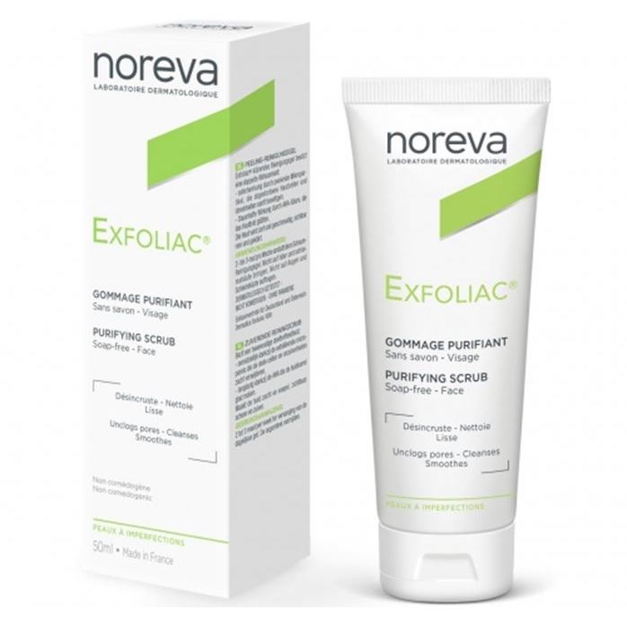 Noreva Exfoliac Exfoliac Purifying Scrub Эксфолиак Очищающий скраб для жирной и проблемной кожи