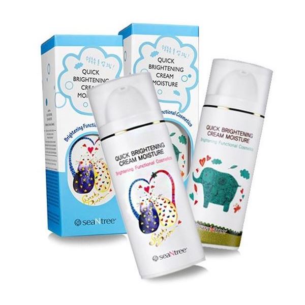 SeaNtree Face&Body Care Quick Brightening Cream Moisture Крем для лица с козьим молоком осветляющий 