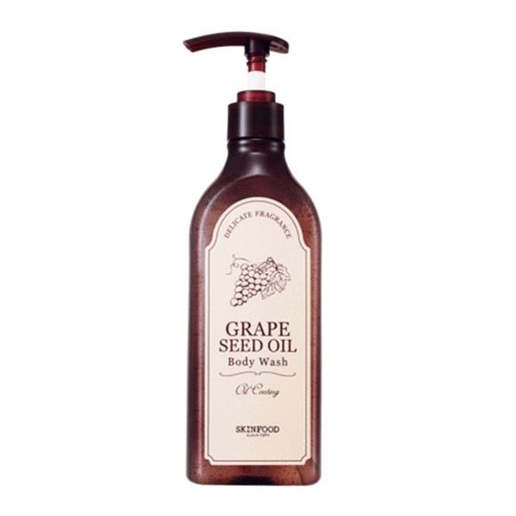 SkinFood Body, Hands and Feet Care Grape Seed Oil Body Wash Гель для душа с маслом виноградных косточек