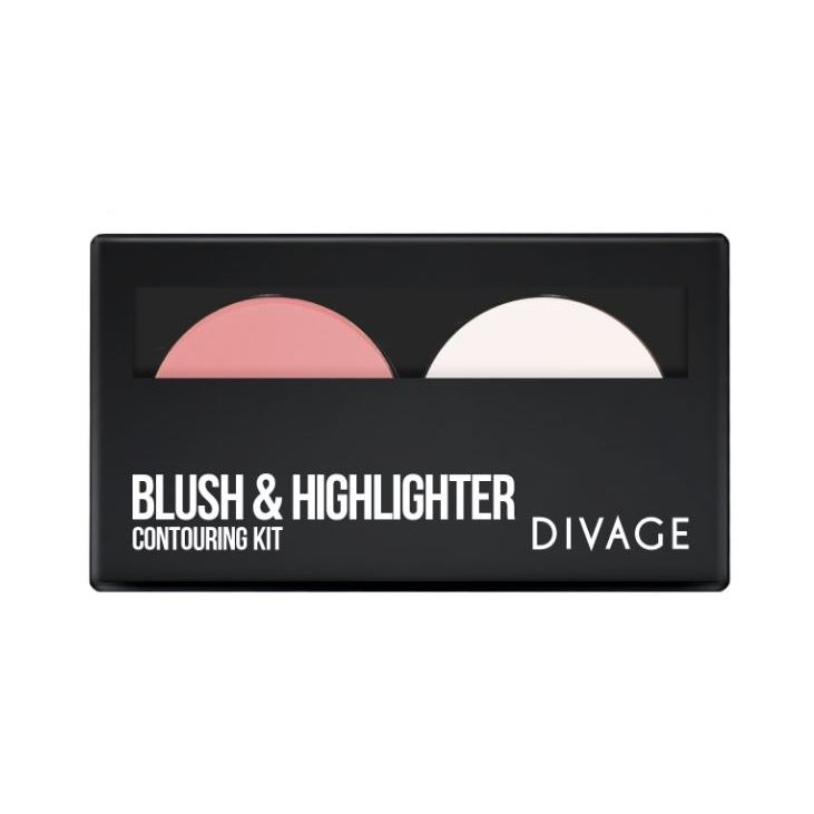 Divage Make Up Blush & Highlighter Contouring kit Корректор кремовый