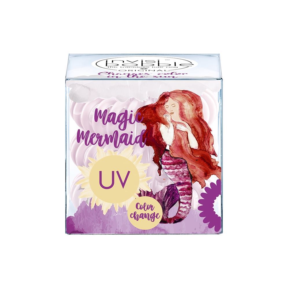 Invisibobble Резинки для волос Magic Mermaid Coral Cha Cha Резинка браслет для волос