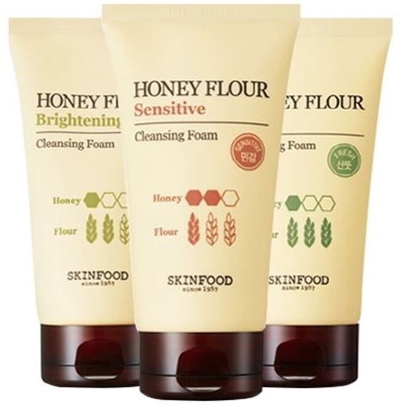 SkinFood Cleansing Honey Flour Cleansing Foam Пенка для умывания с экстрактом меда