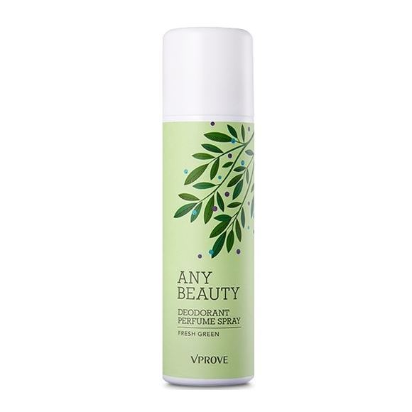 Vprove Any Beauty Deodorant Perfume Spray Fresh Green Дезодорант для тела с зеленым чаем
