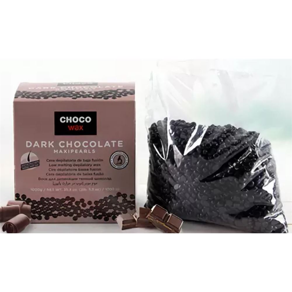 Beauty Image Горячий воск  Воск в гранулах Темный шоколад Dark Chocolate Темный шоколад с маслом какао и сладкого миндаля