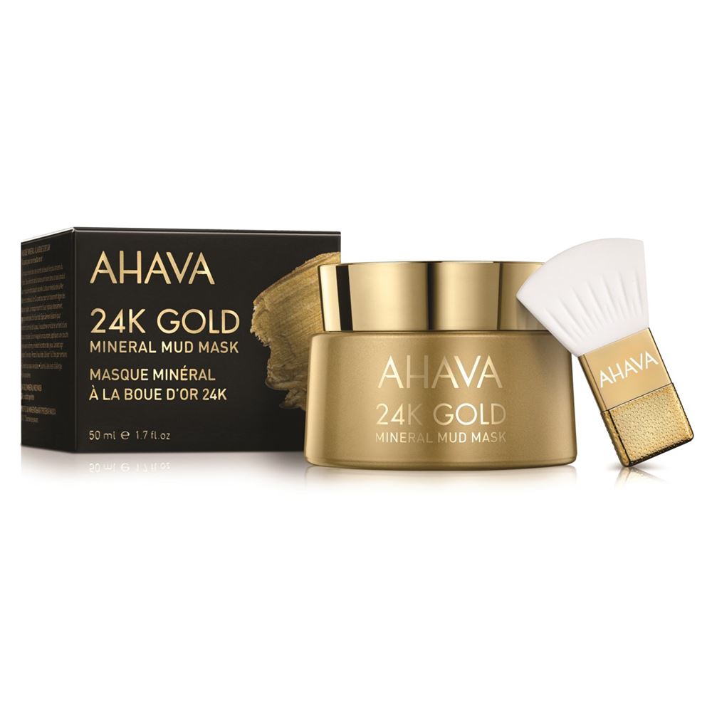 Ahava Deadsea Mud 24K Gold Mineral Mud Masks  Маска с золотом минеральная 24 карата