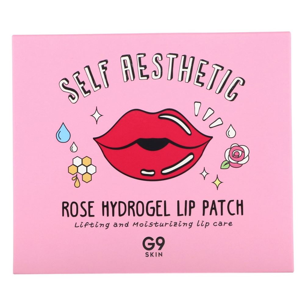 Berrisom Face Care G9 SKIN Self Aestetic Rose Hydrogel Lip Patch Патчи для губ гидрогелевые