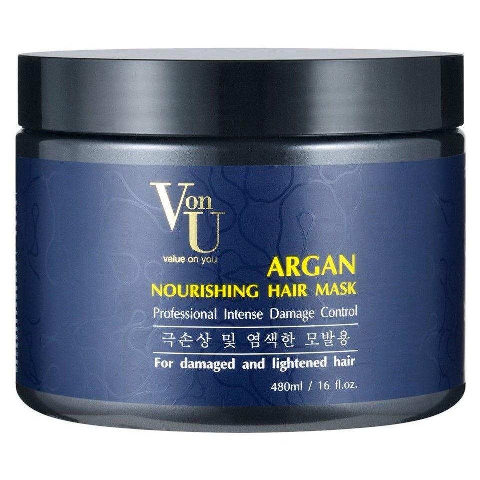 Von-U Уход за волосами Argan Nourishing Hair Mask  Маска для волос питательная с аргановым маслом