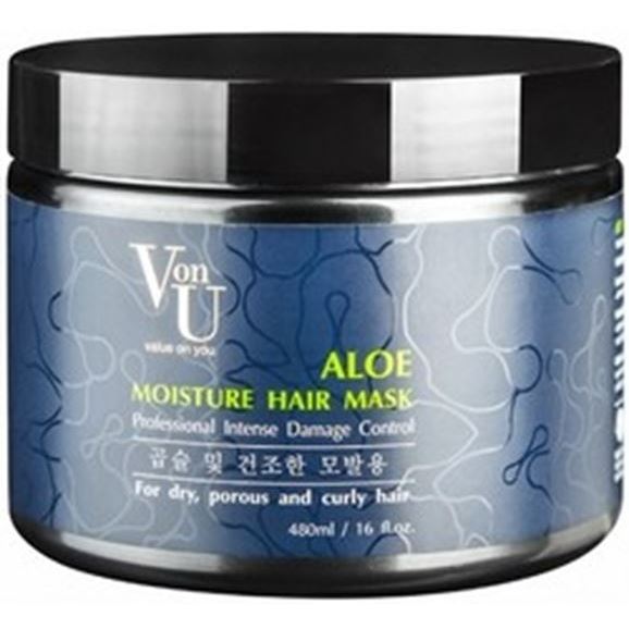 Von-U Уход за волосами Aloe Moisture Hair Mask  Маска для волос увлажняющая с алое вера
