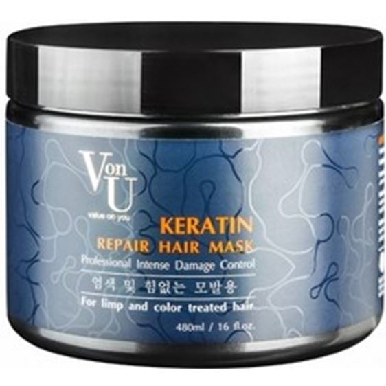 Von-U Уход за волосами Keratin Repair Hair Mask Маска-реконструктор для волос с кератином