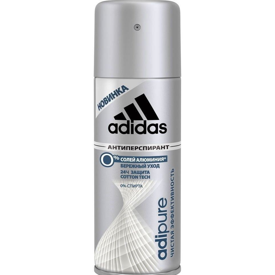Adidas Fragrance Anti-perspirant Spray Male Adipure Дезодорант спрей мужской 