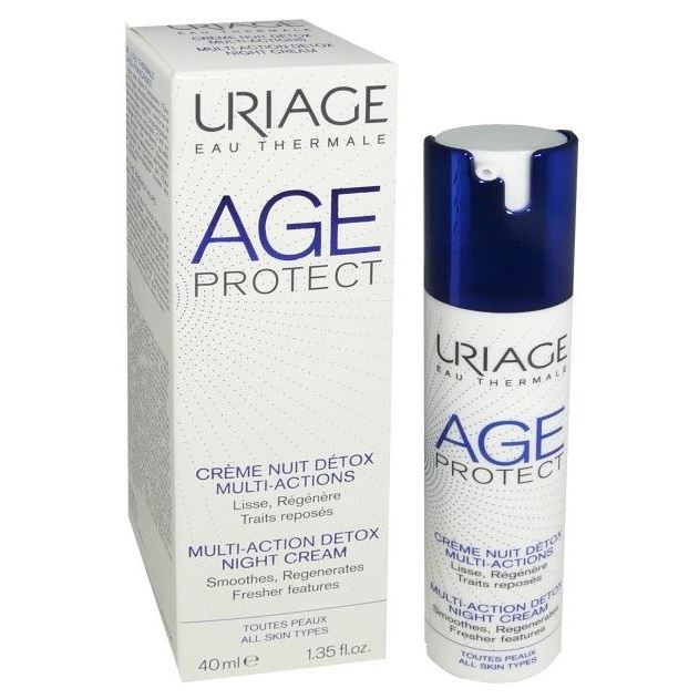 Uriage Age Protect Age Protect Creme Nuit Detox Multi-Actions Многофункциональный ночной крем-детокс