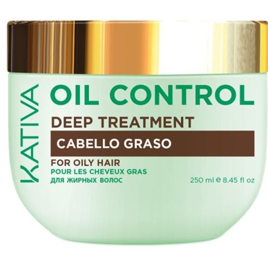 Kativa Oil Control Deep Treatment For Oily Hair Маска «Контроль» интенсивный уход для жирных волос 