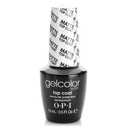 OPI Nail Color GelColor Top Coat Matte  Верхнее покрытие для создания матового эффекта