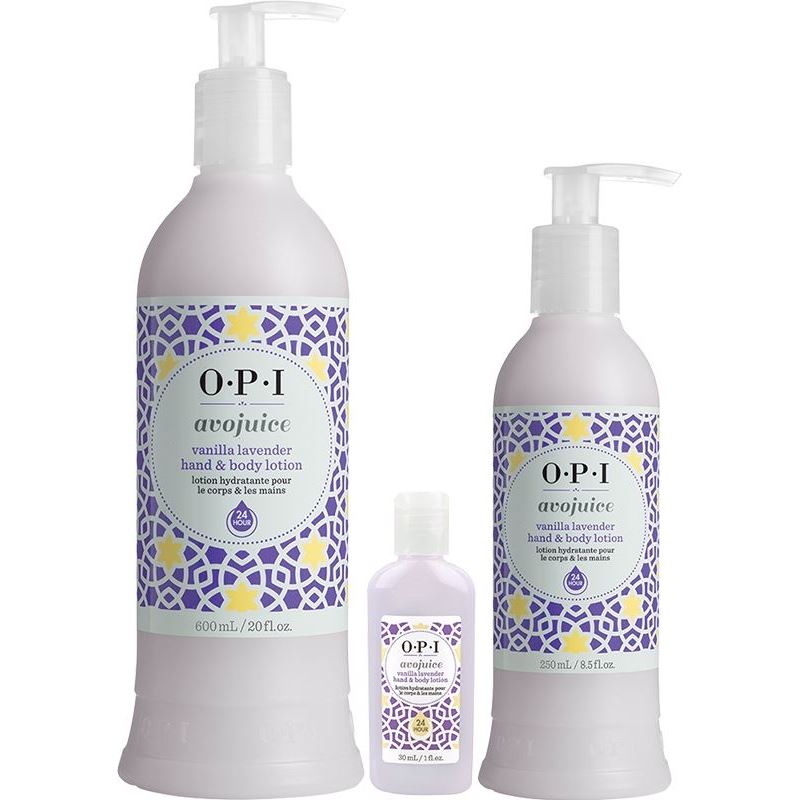 OPI Salon Care Avojuice Vanilla Lavender Hand & Body Lotion Лосьон для рук и тела Ваниль/Лаванда