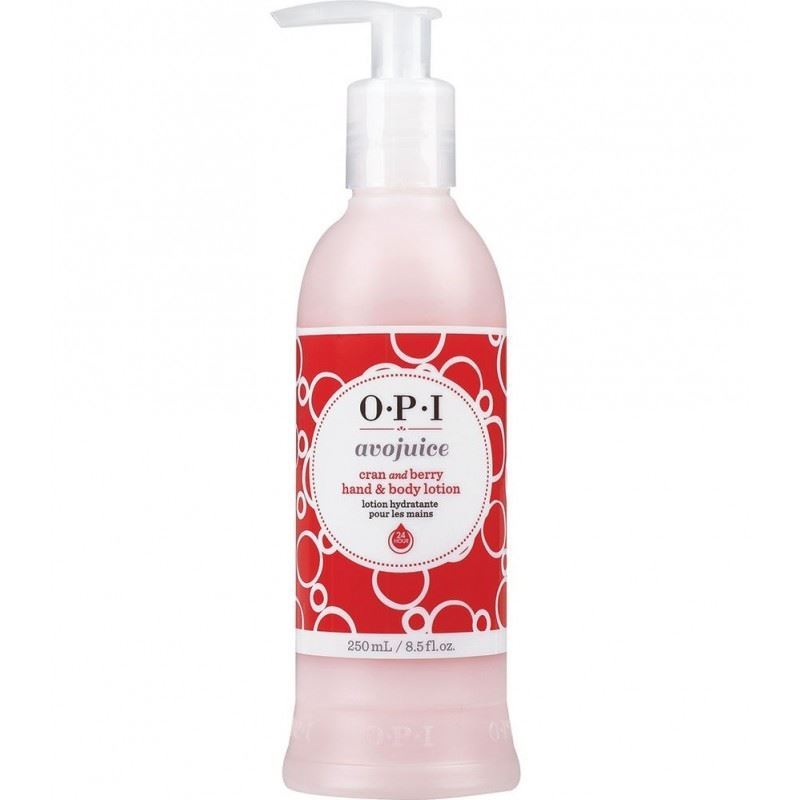 OPI Salon Care Avojuice Cran And Berry Hand & Body Lotion Лосьон для рук и тела Брусника/Клюква