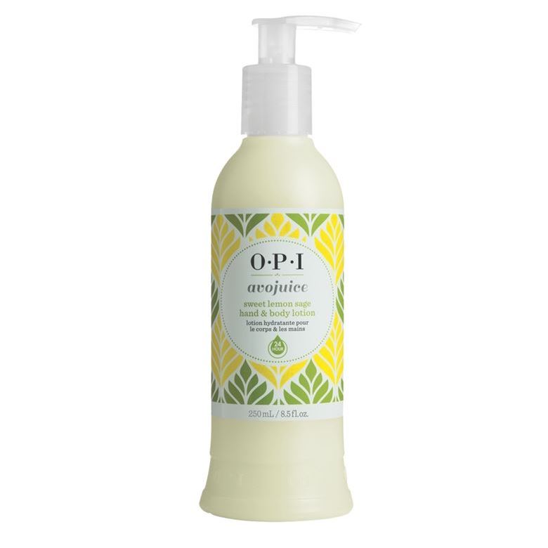 OPI Salon Care Avojuice Sweet Lemon Sage Hand & Body Lotion Лосьон для рук и тела Сладкий лимон/Шалфей
