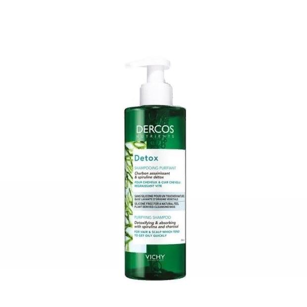 VICHY Dercos Nutrients Detox Shampoo Глубоко очищающий шампунь