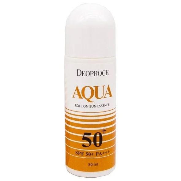 Deoproce Natural Skin Aqua Roll On Sun Essence SPF50+ PA+++ Эссенция солнцезащитная роликовая