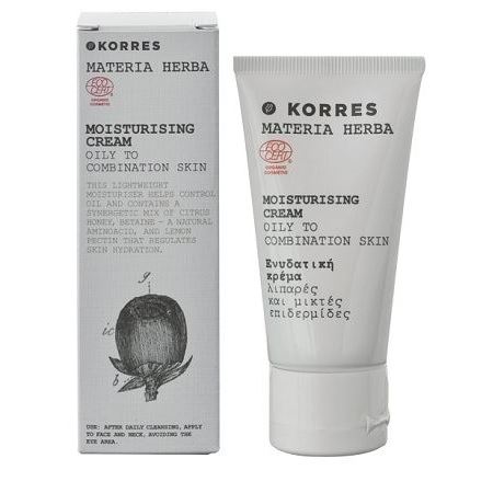 Korres Materia Herba Moisturising Cream (oil & comb skin) Увлажняющий крем для жирной и комбинированной кожи