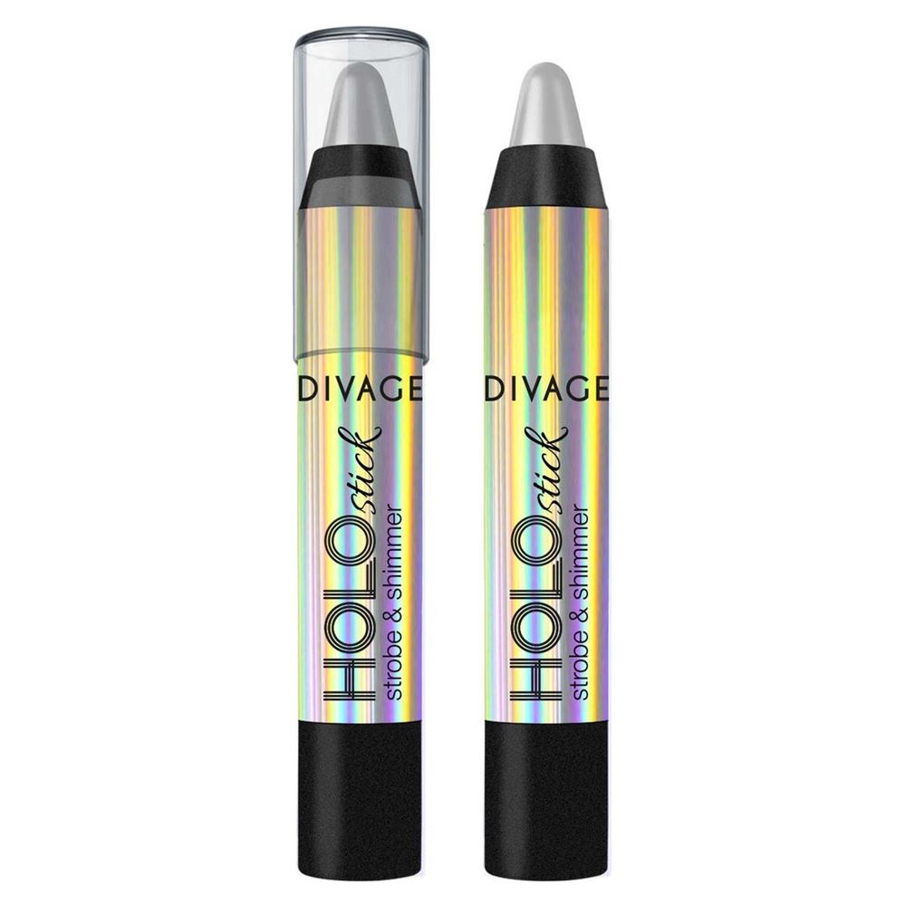 Divage Make Up Holo stick strobe & shimmer Корректирующее средство для лица: голографический контурный стик 