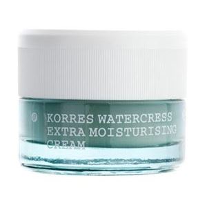 Korres Moisturising Watercress Extra Moisturising Cream SPF 6 Увлажняющий крем с водяным крессом SPF 6 для сухой и обезвоженной кожи