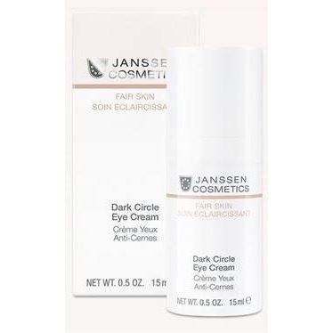 Janssen Cosmetics Fair Skin Dark Circle Eye Cream Универсальный увлажняющий крем для глаз от темных кругов, отеков и морщин