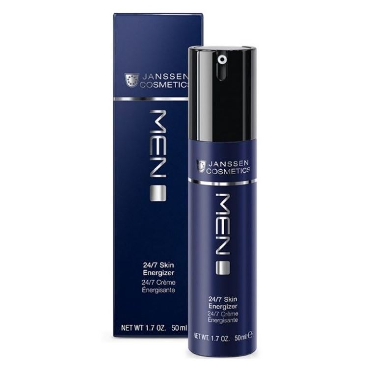 Janssen Cosmetics Man 24/7 Skin Energizer Легкий антивозрастной дневной крем 24-часового действия