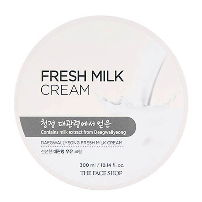 The Face Shop Face Care Daegwallyeong Fresh Milk Cream Крем для лица и тела с экстрактом молока