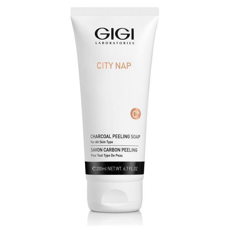 GiGi New Age  Charcoal Peeling soap Карбоновое мыло-скраб